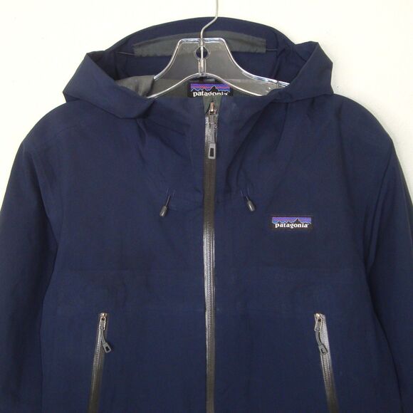 Patagonia Worn Wear M's Cloud Ridge Jacket Mens Navy 83675 Waterproof - Picture 9 of 13